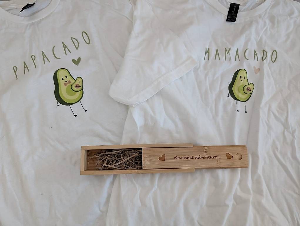 T-Shirts: Maglia e box annuncio gravidanza – Gebraucht aus Claro von eli_psx8