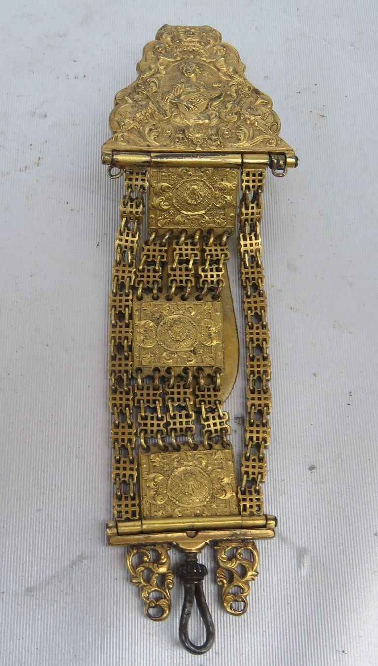 Altri accessori per orologi: CHATELAINE VERGOLDET 18. / 19 JAHRH. – Usato da BERN venduto da erassmusvonrotterdam