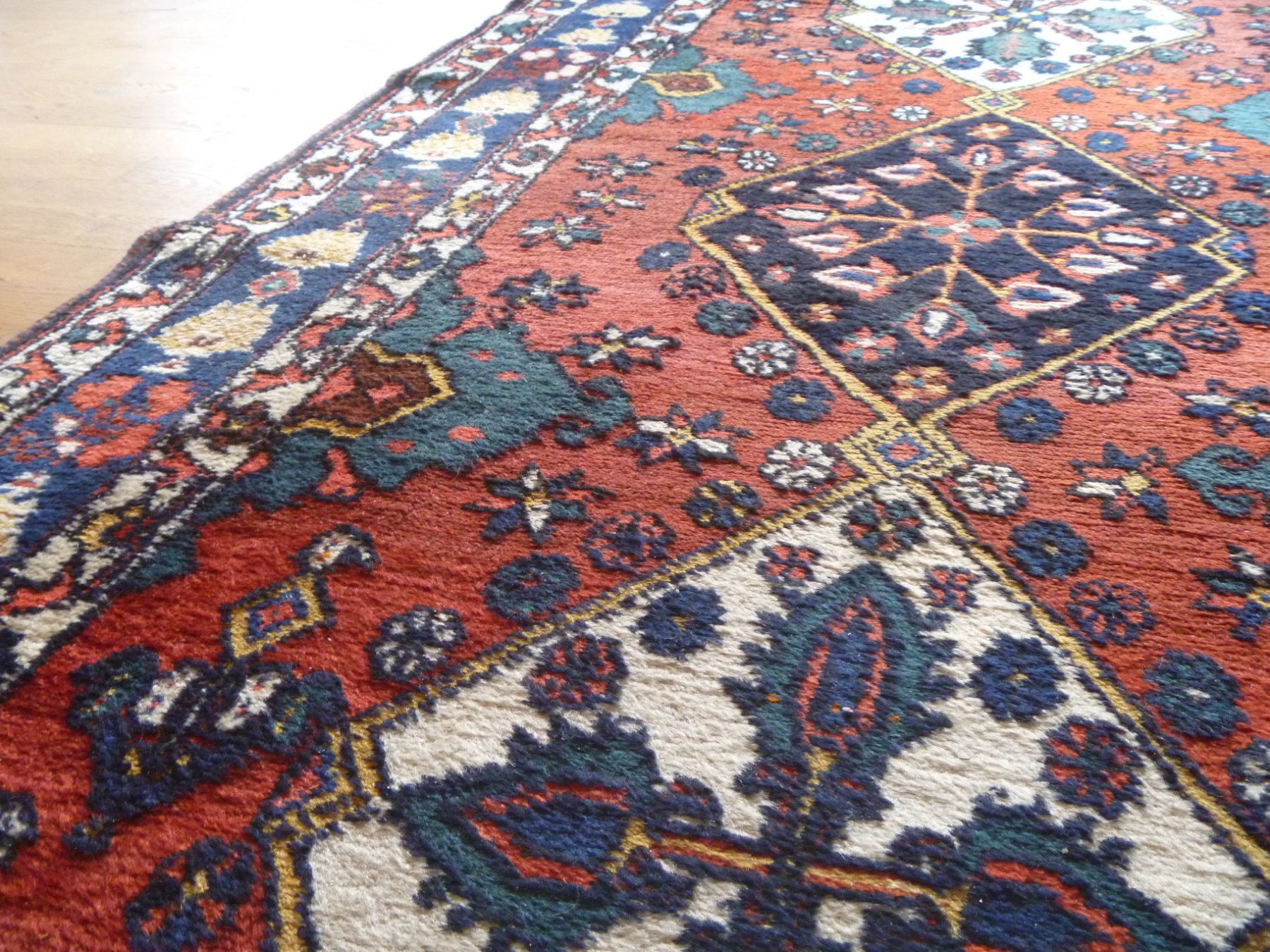 Tappeti: geknüpfter Läuferteppich 3,7m x 112cm – Usato da Rüti ZH venduto da baumchen 3