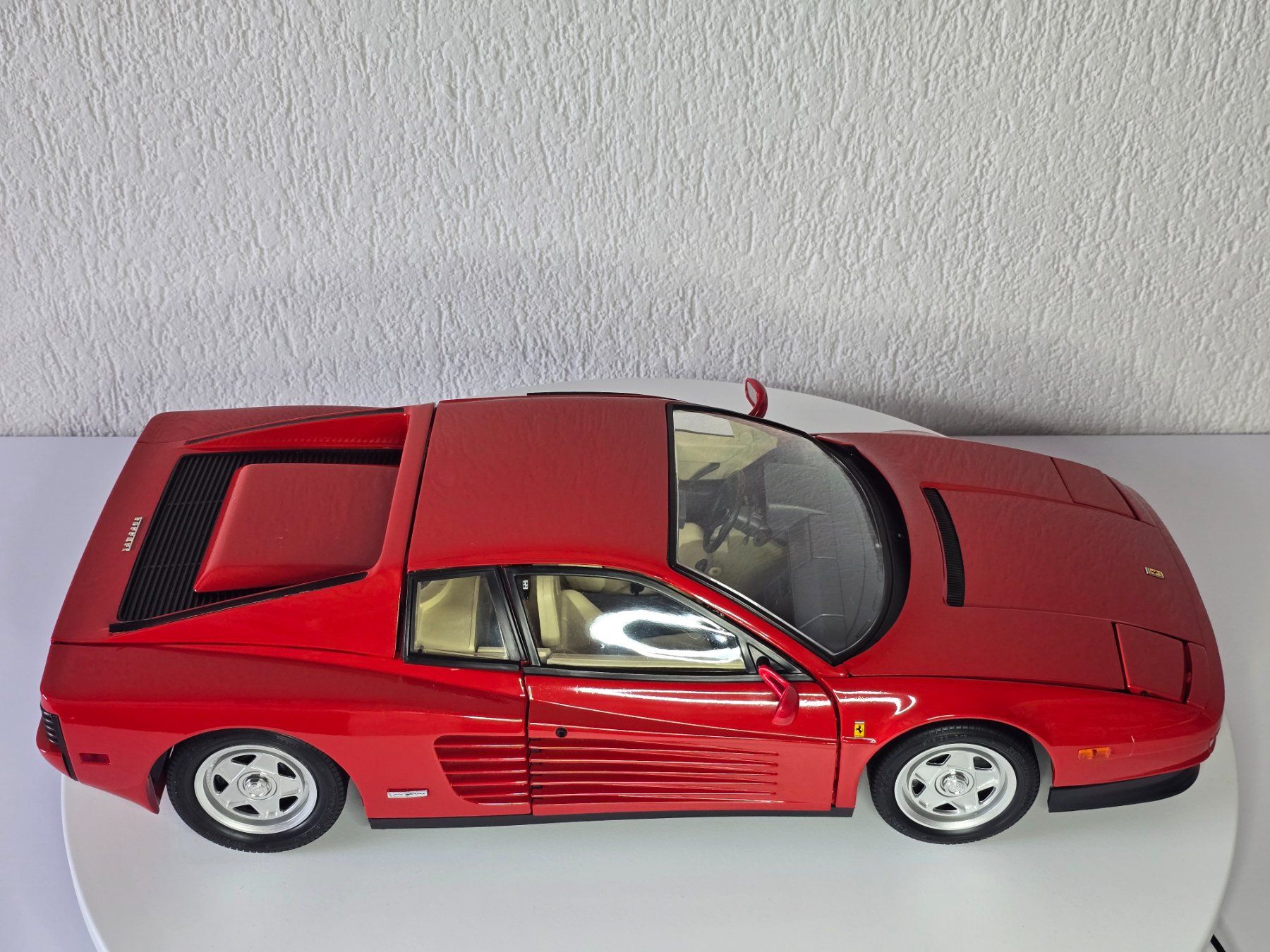 Pocher Modellini d'auto: Pocher - Rivarossi, Ferrari Testarossa, rot – Usato da Kloten venduto da Nicola2 4