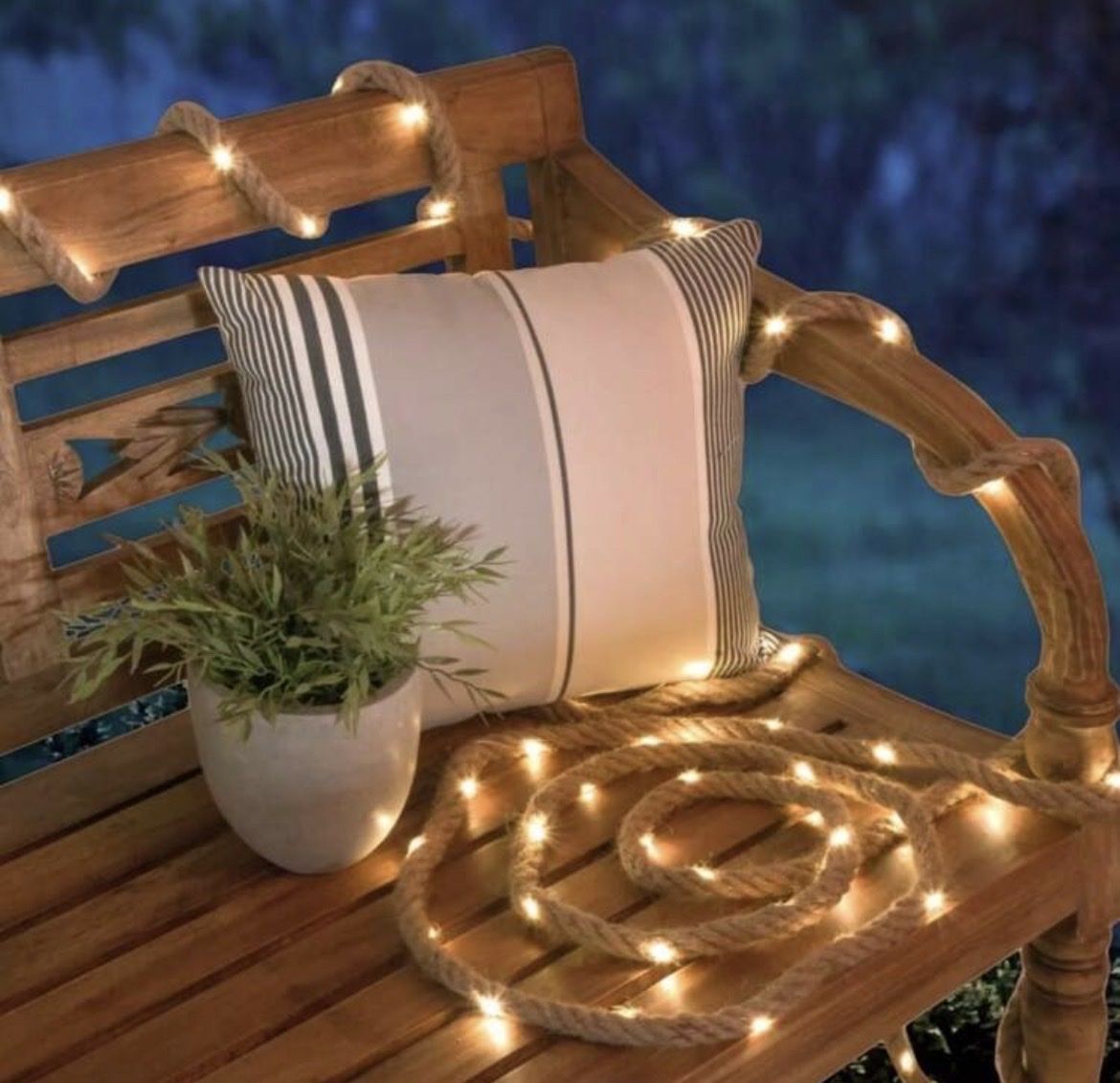 Ghirlande e barre luminose: Solar Seil Lichterkette LED – Nuovo e nell'imballaggio originale da Emmenbrücke venduto da ShopDirect