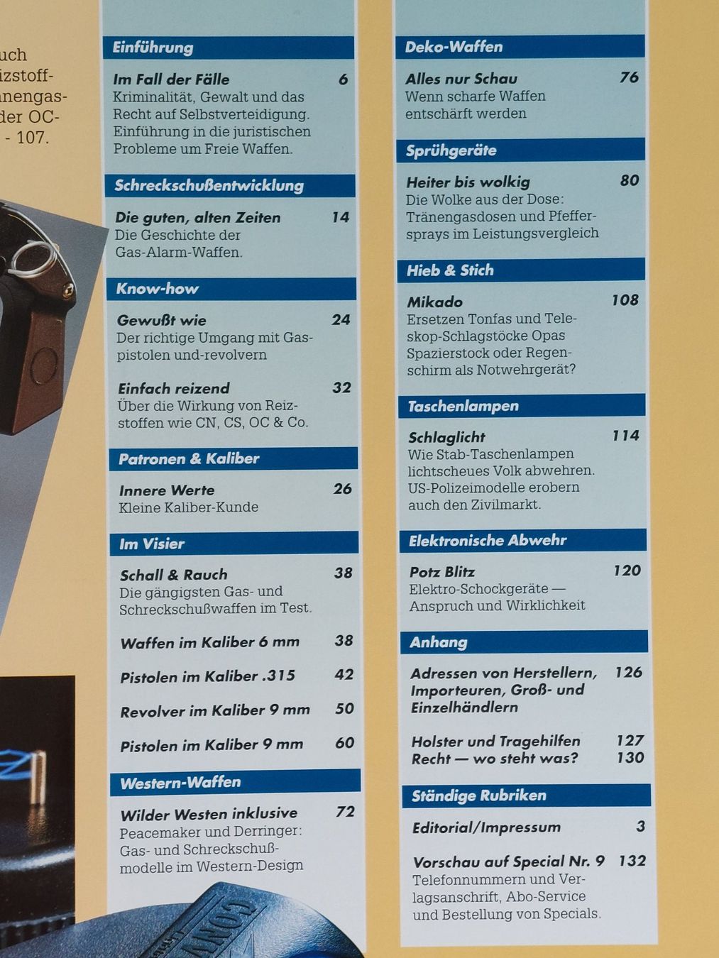 Riviste & Magazine: VISIER Special Nr. 8 - Freie Waffen – Nuovo (secondo la descrizione) da Liebefeld venduto da Helveticus6 1