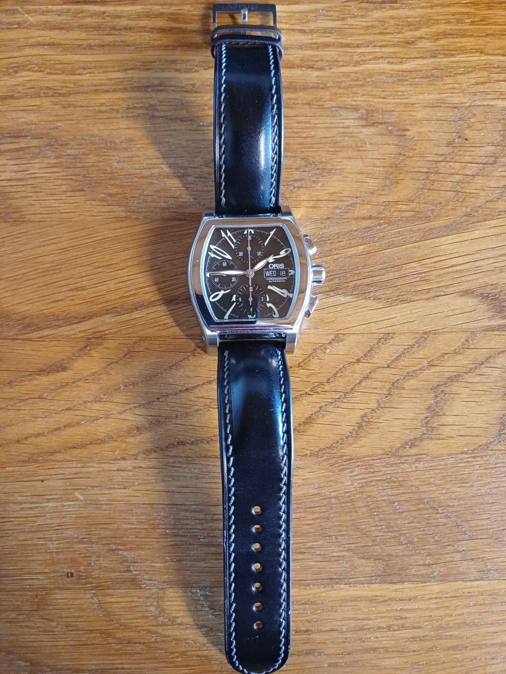 Oris Orologi: ORIS MILES DAVIS TONNEAU CHRONOGRAPH – Usato da Neuhausen venduto da Luzmey13 1