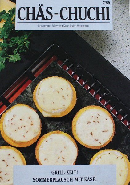 Riviste & Magazine: Chäs-Chuchi Rezeptheft 7/89 – Usato da Schlatt TG venduto da annesbuecher