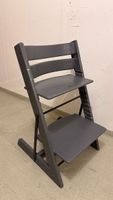Stokke Tripp Trapp Kinderhochstuhl grau gebraucht