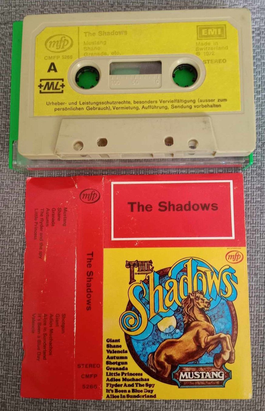 Musicassette: The Shadows – Mustang / cassette MC – Usato da Le Locle venduto da PereiraHugo 1
