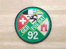 Badge Geb Füs Bat 92 grün