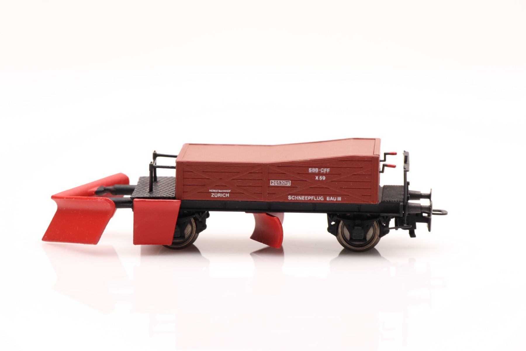 Modellini di ferrovie: Ruco 1020 SBB Schneepflug X59 DC, H0 – Nuovo (secondo la descrizione) da Ried (Muotathal) venduto da Modellbahn.swiss 1