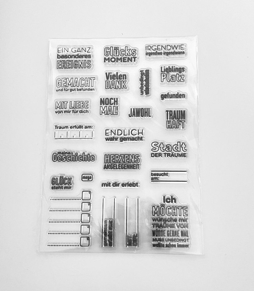 Timbri: Clear Stamps - Glücksmoment – Nuovo e nell'imballaggio originale da Thun venduto da Rowaner 4