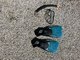 Kinder Schnorchel Set von  SUBEA Gr. 31-33