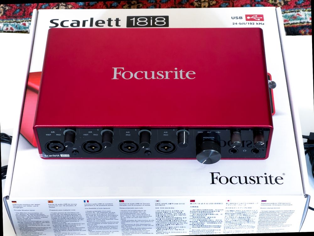 Focusrite Scarlett 18i8 3rd Gen | Kaufen auf Ricardo