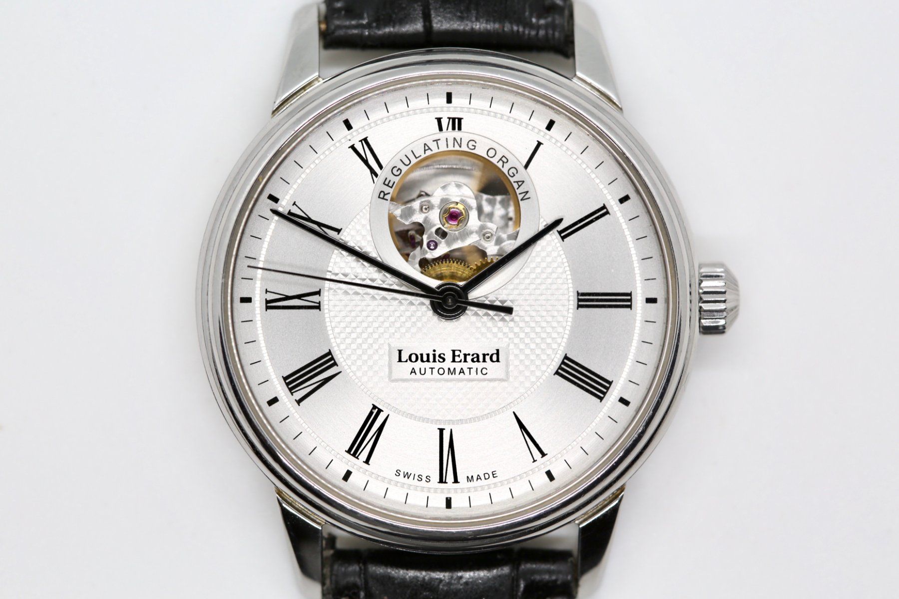 Louis Erard Orologi: Louis Erard Heritage Collection Open Heart Fullset ab 1 Fr! – Usato da Reinach BL venduto da Han-Numismatik