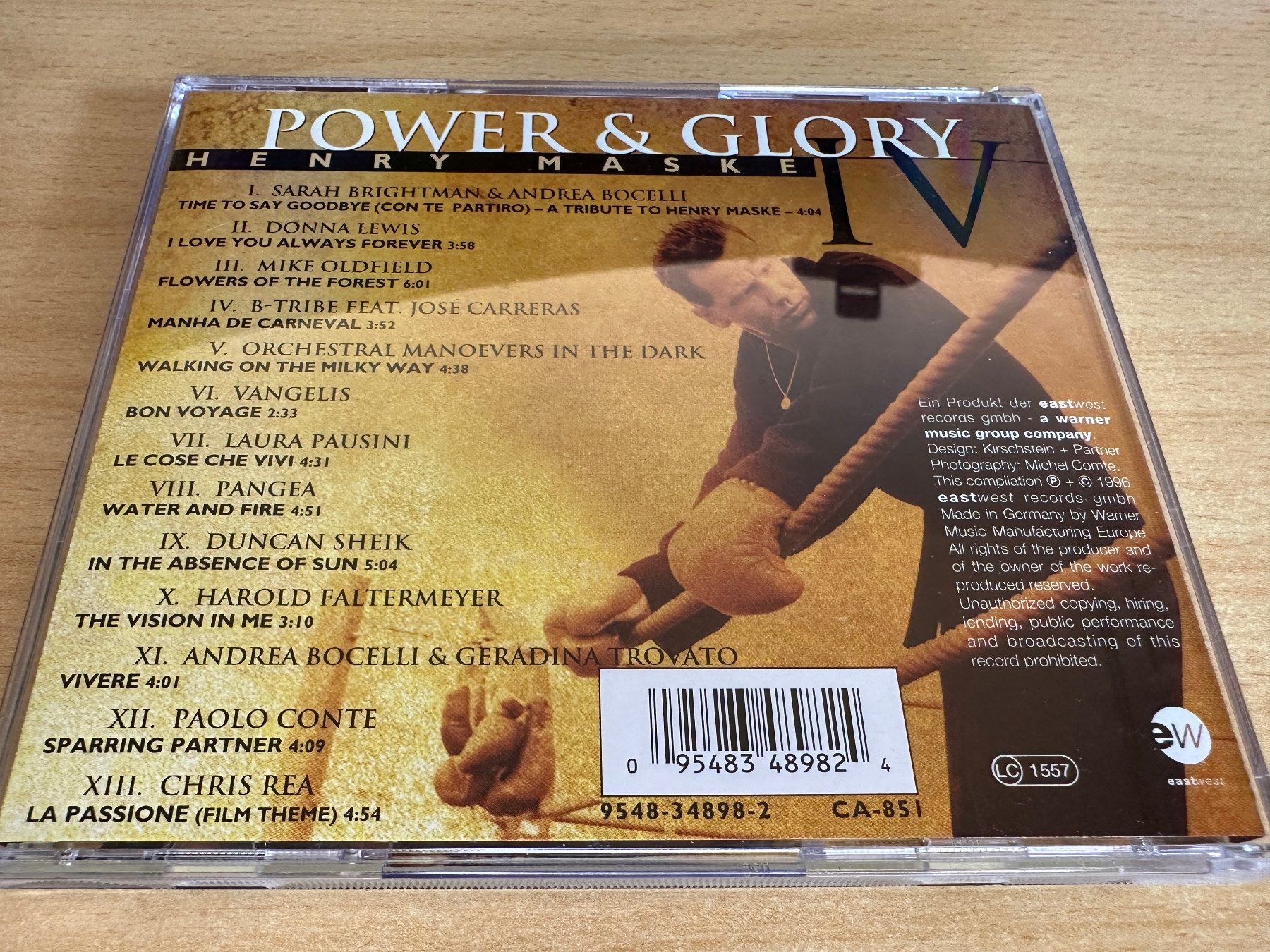 CD: Various – Henry Maske - Power & Glory IV – Usato da Rikon im Tösstal venduto da Alpenmutz 1