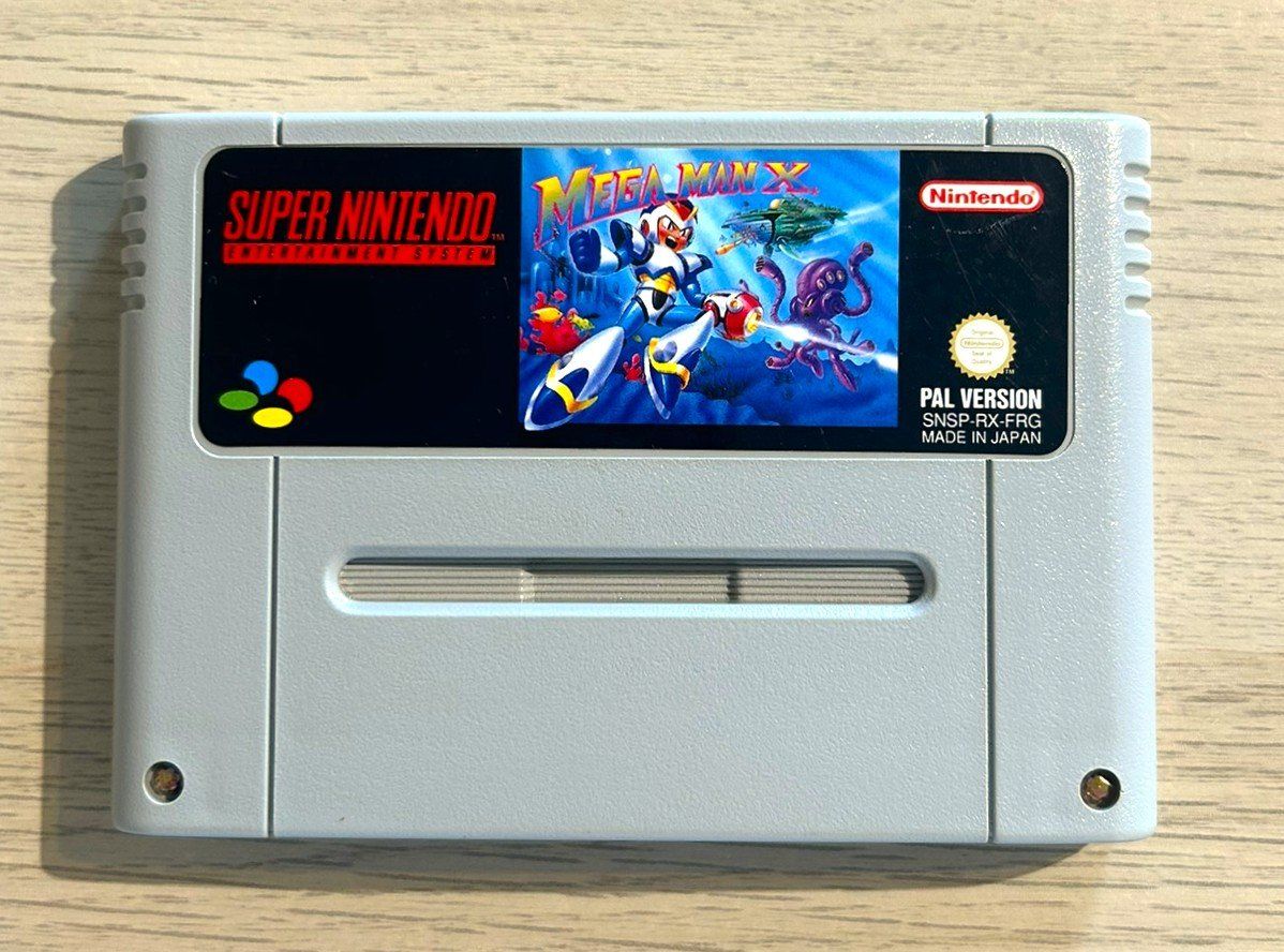 Nintendo Giochi: Mega Man X SNES – Usato da St. Gallen venduto da Alpine.Arcade