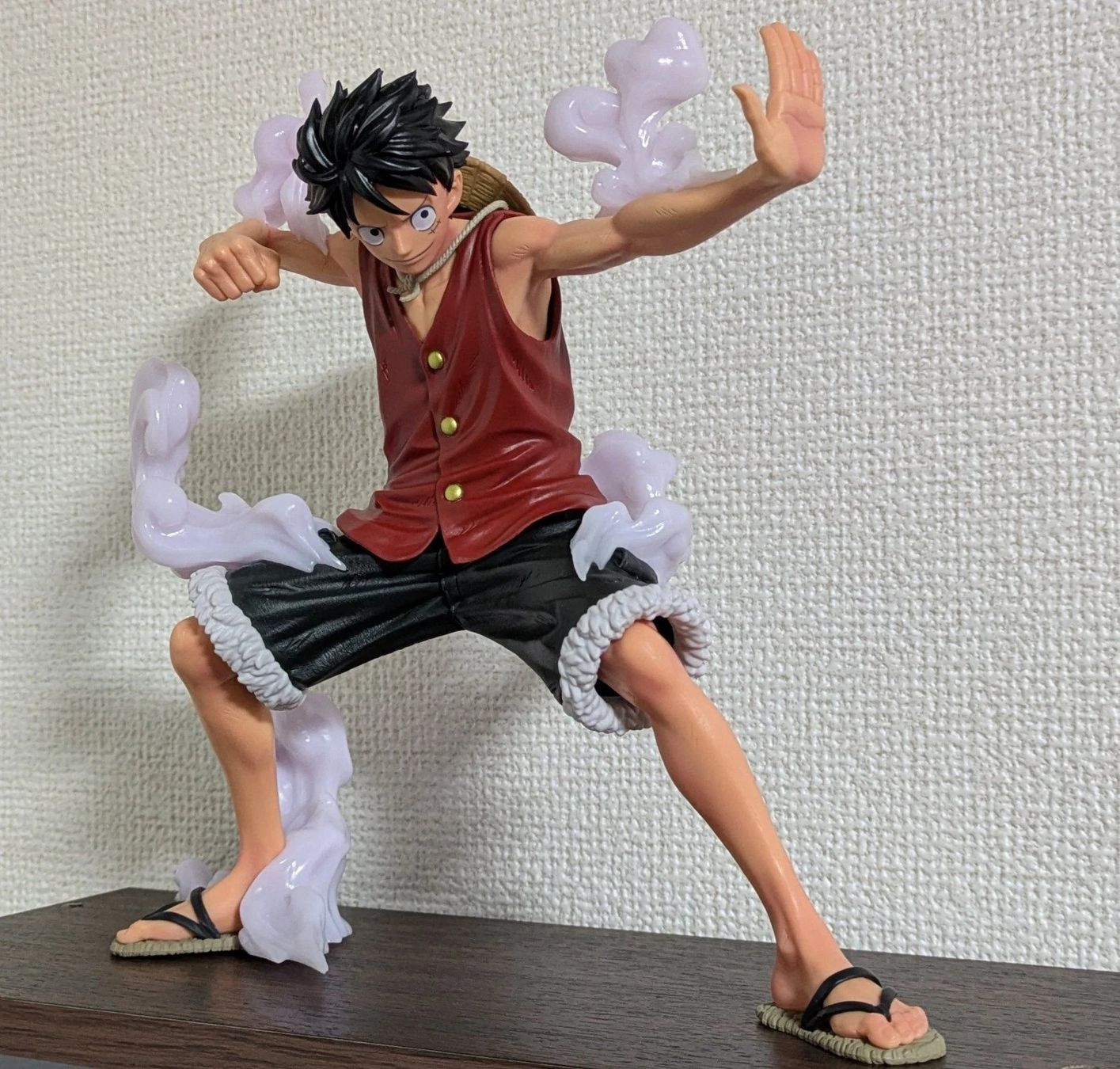 Bandai Statuette: One Piece Luffy Gear Second Figur MAXIMATIC PLUS Banpresto – Usato da Zürich venduto da ajee009 2