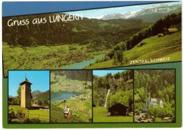 Lungern - 5 bild AK