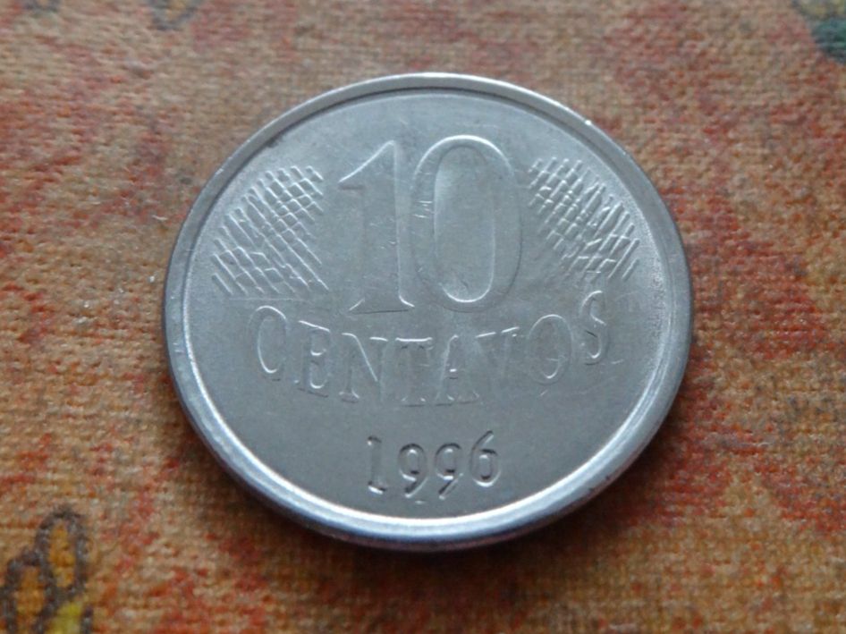 Alle Münzen: BRESIL 10 Centavos 1996 – Gebraucht aus Romanel-sur-Lausanne von Swift13
