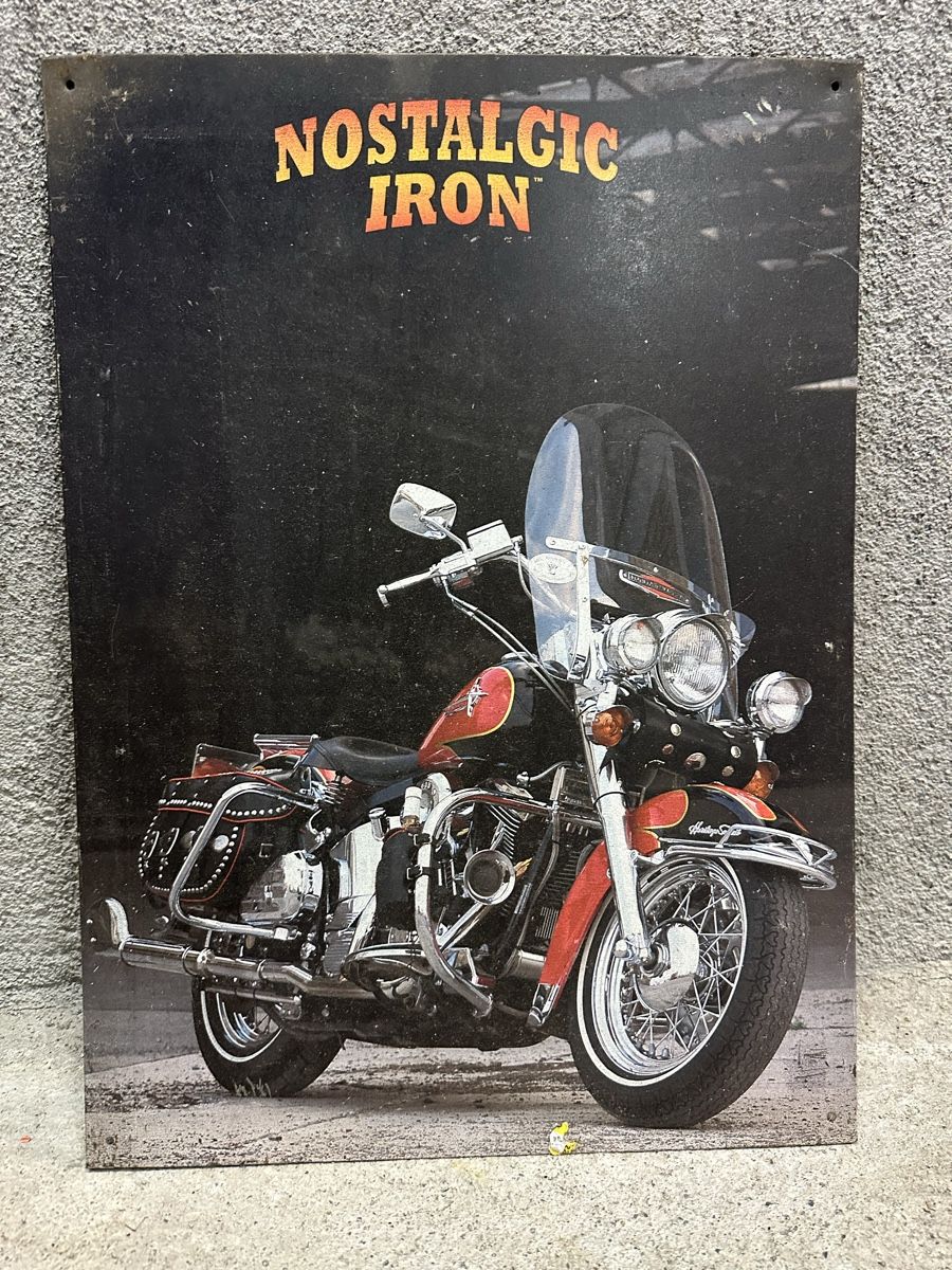 Insegne: Nostalgic Iron Harley Davidson  – Nuovo (secondo la descrizione) da Reinach AG venduto da rares75