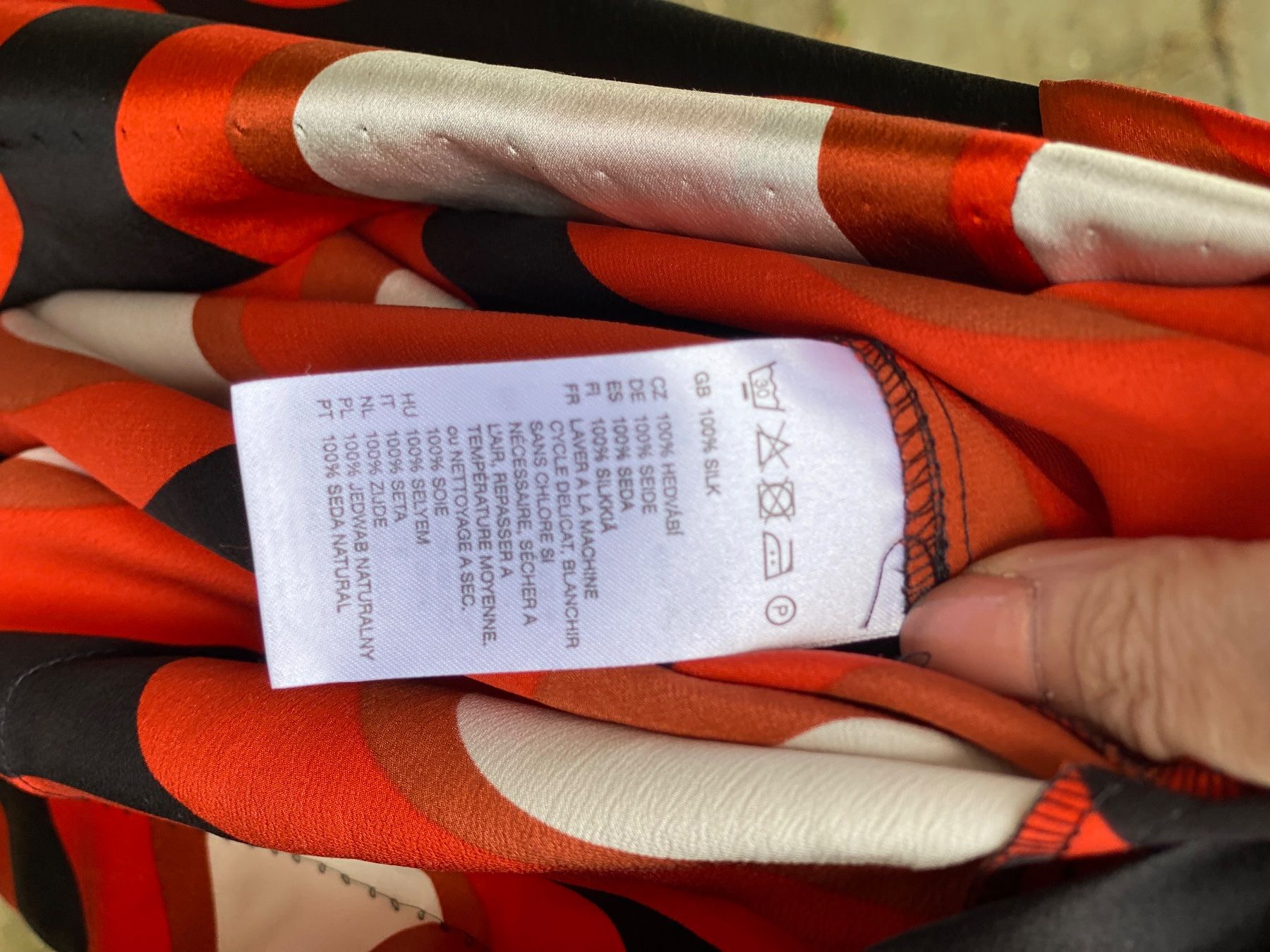 Marimekko Vestiti: Marimekko Seidenkleid H&M – Usato da Zürich venduto da JDB_Vintage 4