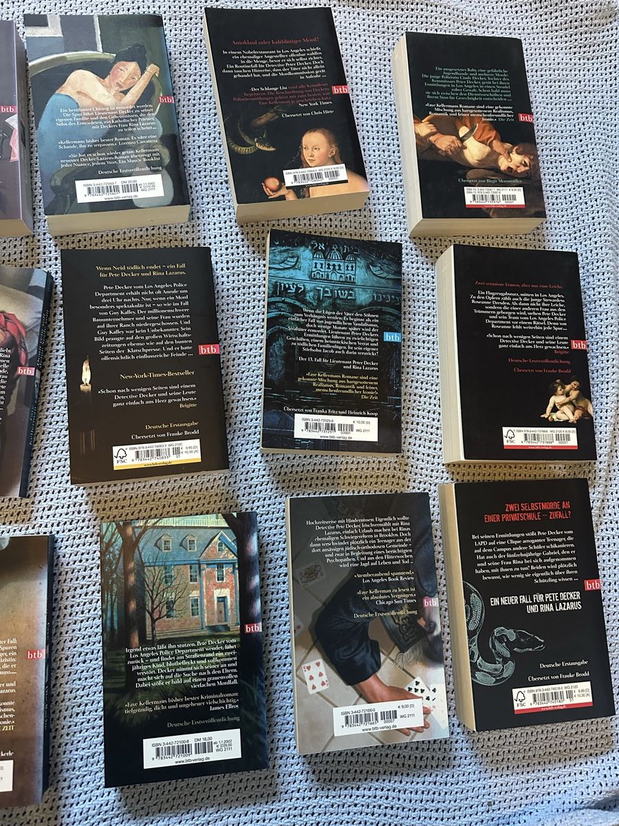 Bücher: Faye Kellerman 18 Bücher – Gebraucht aus Uster von bek_v2ct 4