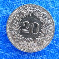 3 x schönes 20 Rappen aus den Jahre 1909/1919 und 1920 (2x)