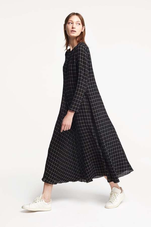 Vestiti: POMANDERE Windowpane Midi Dress – Nuovo (secondo la descrizione) da Emmen venduto da Nightingale_2022