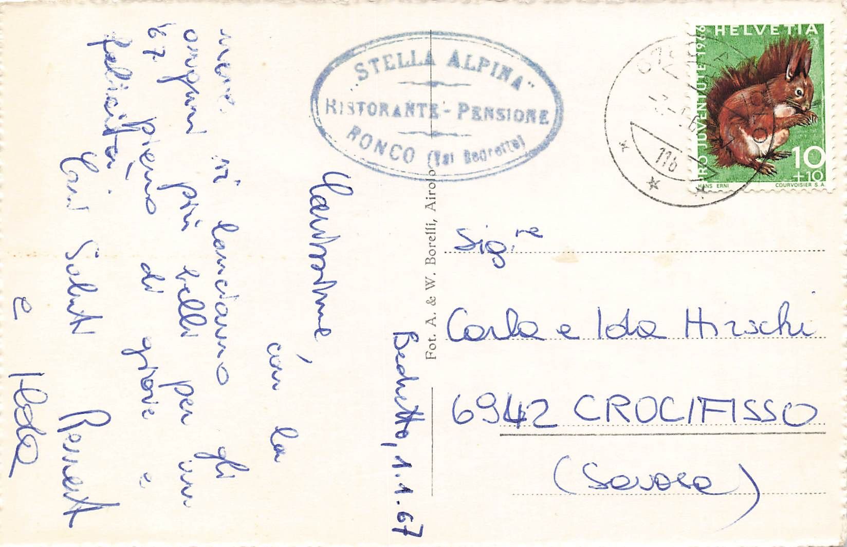 Cartoline postali: Valle Bedretto – Usato da Biasca venduto da Blenio71 1