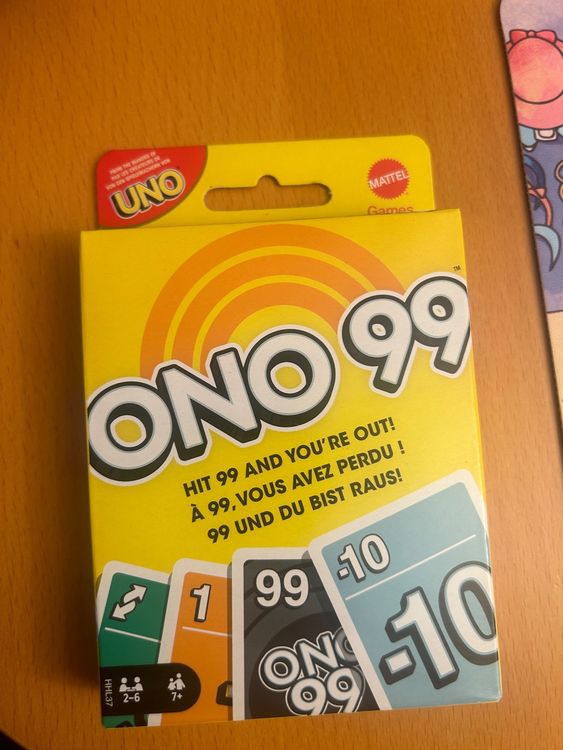 Neues UNO 99 Kartenspiel
