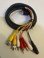 SCART Kabel, SCART-Stecker auf Audio-Video-Stecker, 1.3m
