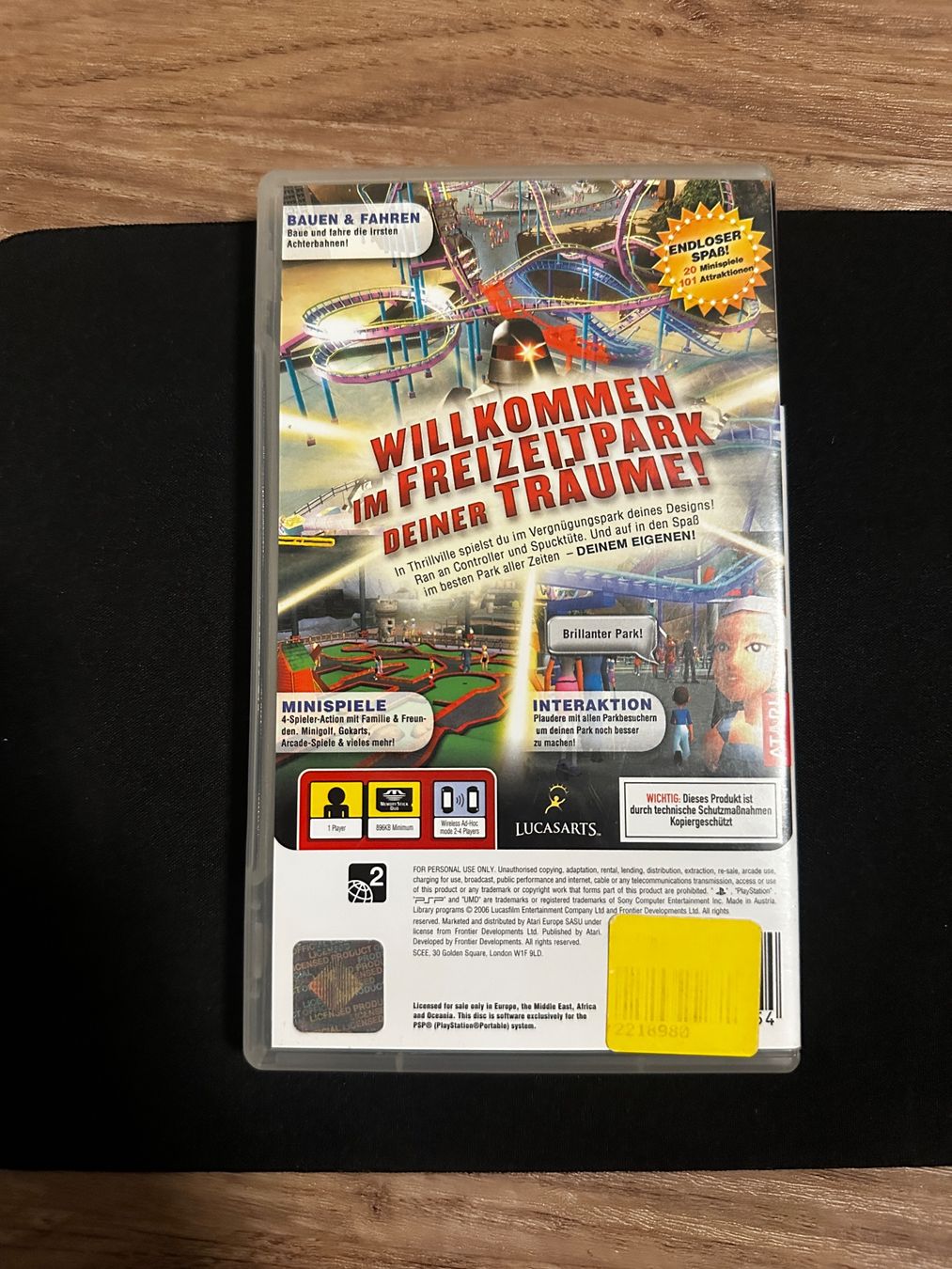 Giochi: Thrillville - PSP Spiel – Usato da Sulz AG venduto da DealWerk 1