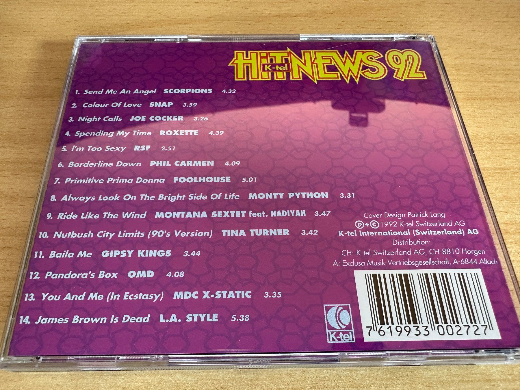 CDs: Various – Hit News 92 – Gebraucht aus Rikon im Tösstal von Alpenmutz 1