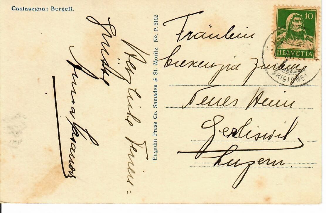 Cartes postales: Castasegna – D'occasion à Hochdorf par Ziegel-16 1
