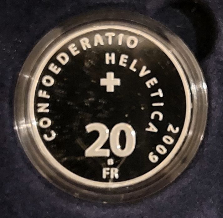 Alle Münzen: 20 Franken 2009 Silber pp Brienz-Rothorn-Bahn Box – Neu (gemäss Beschreibung) aus Arch von moneyswiss 2