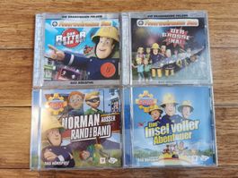 Feuerwehrmann Sam - Hörspiele - 4 CD's - Super Zustand!