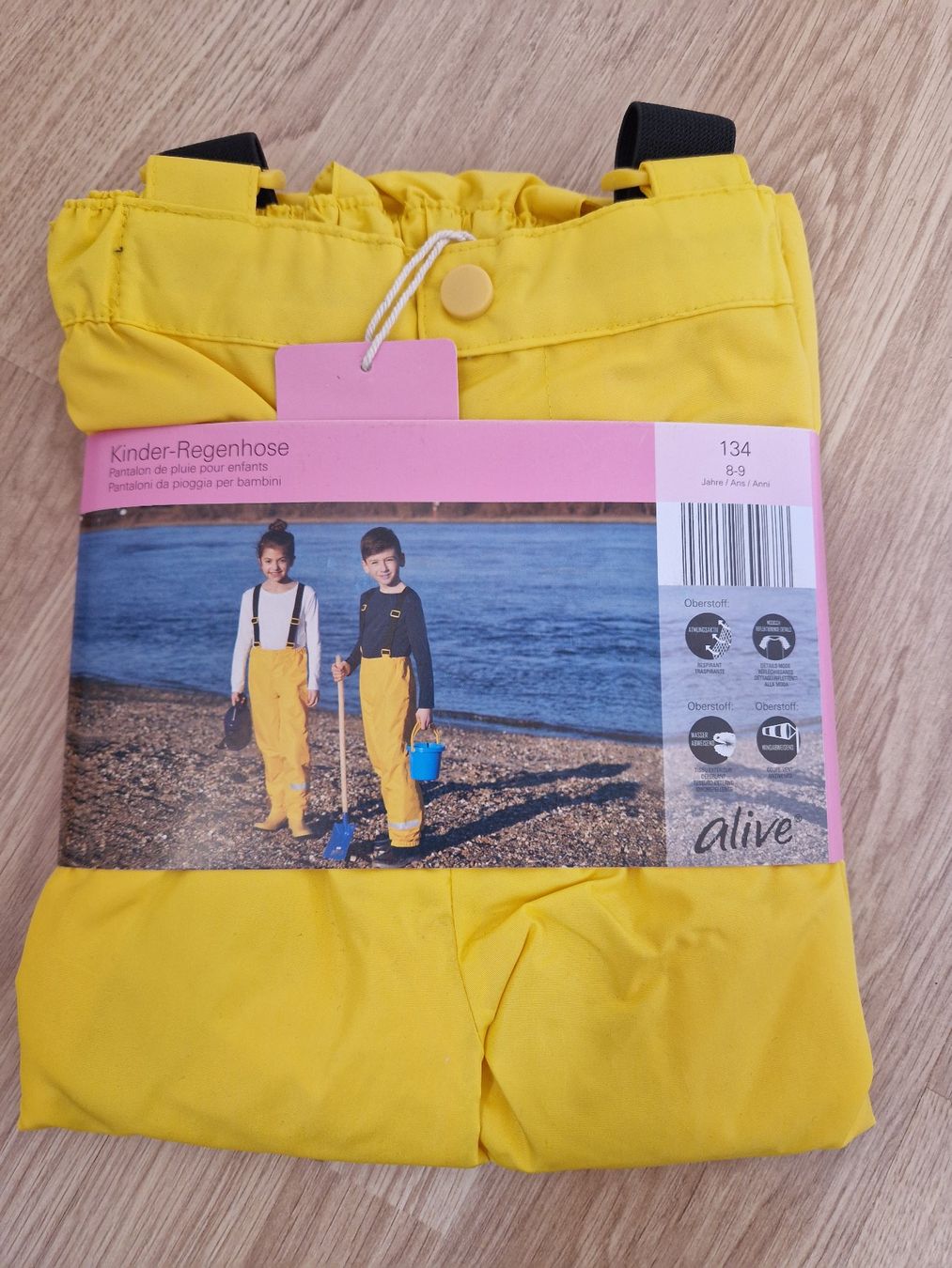 Completi: !!! NEU !!!  Regenhose 134 – Nuovo e nell'imballaggio originale da Giswil venduto da monimaus08