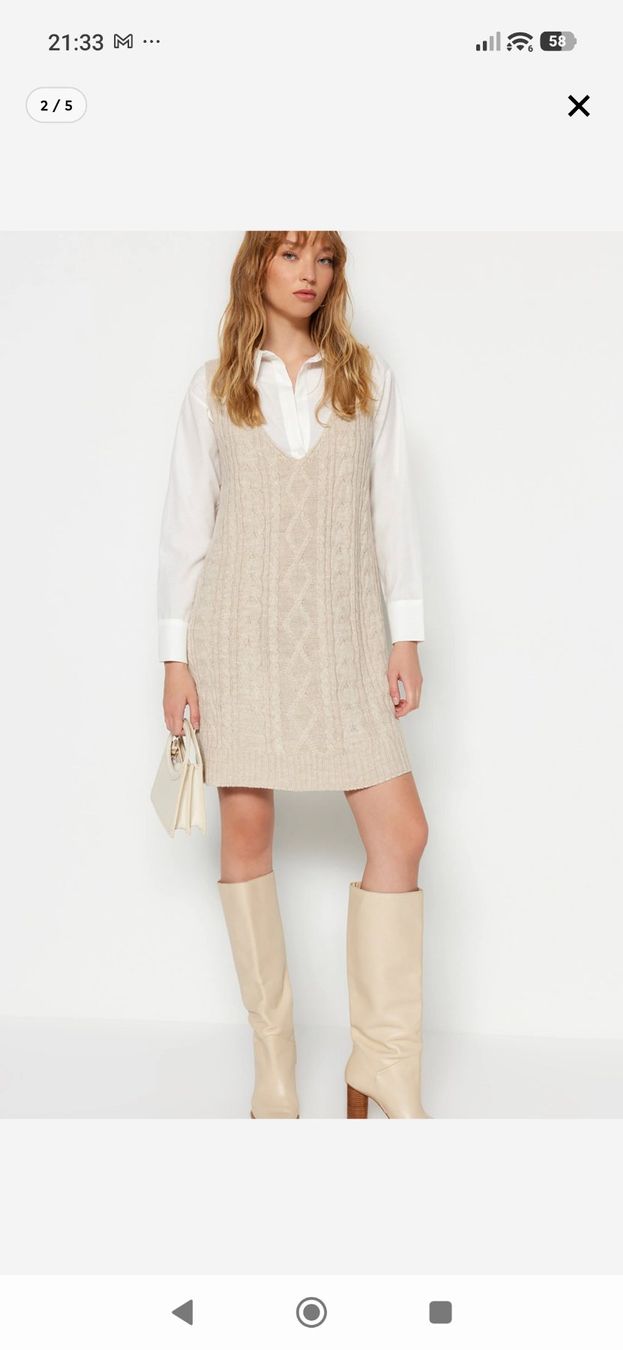 Robes: Trendyol Knit dress, size S – D'occasion à Zürich par nir_n9jc 4