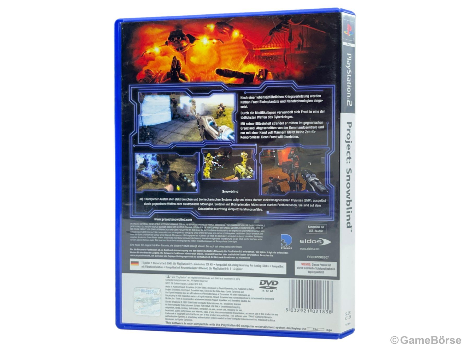 Sony Giochi: PS2 Project Snowblind – Usato da Stettfurt venduto da GameBoerse 1