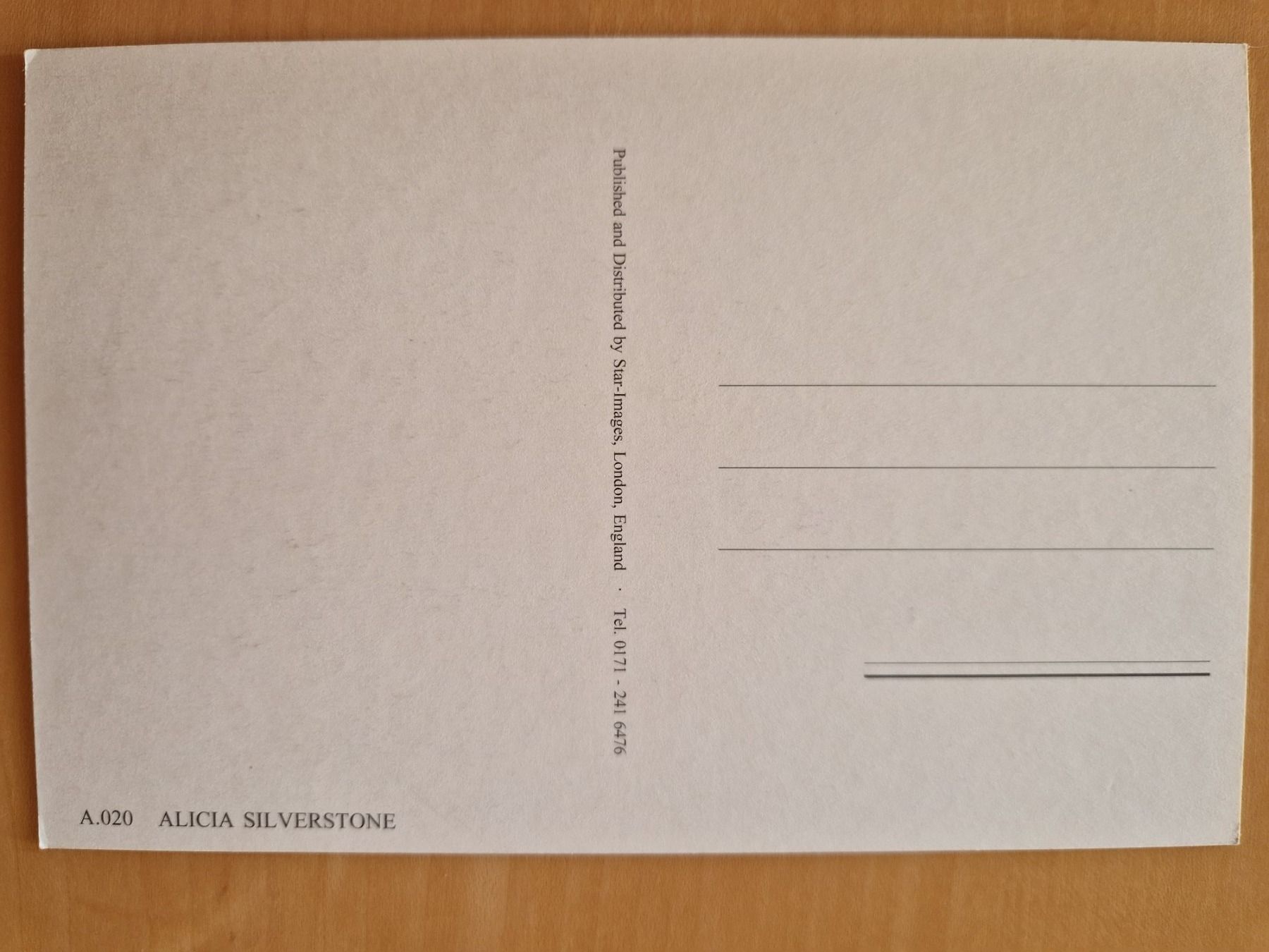 Autografi: Alicia Silverstone, Original Autogramm auf Postkarte – Usato da Salmsach venduto da aacs65 1