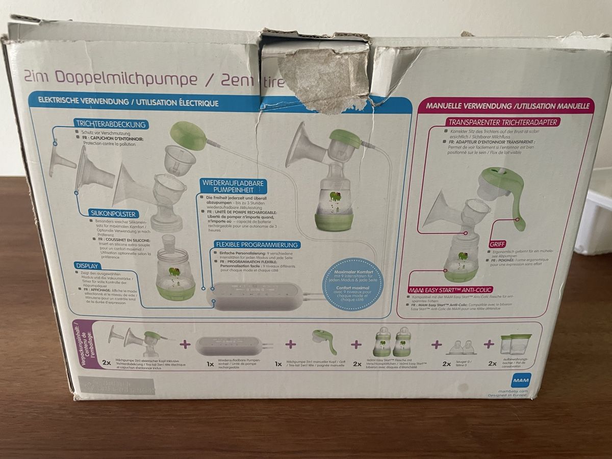 Mam Accessori per l’allattamento: Milchpumpe Mam – Usato da Bern venduto da Stesen 2