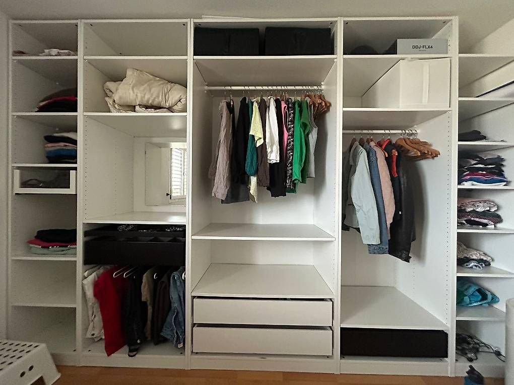 Armadi: Grand dressing blanc modulable IKEA PAX – Usato da Apples venduto da ABATilleul 1