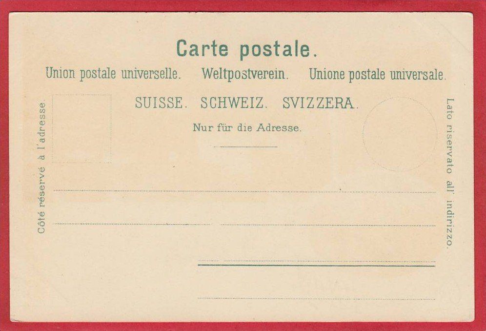 Ansichtskarten: THUN LITHO – Gebraucht aus Grüningen von Kartenlaube 1