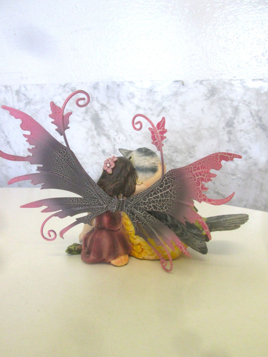 Figurines: Elfen mit Vogel - David Ent. – D'occasion à Sementina par babucia 2