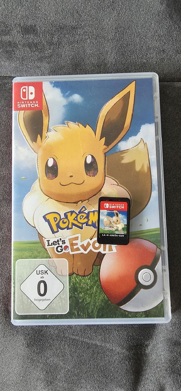 Nintendo Spiele: Nintendo Switch Spiel Pokemon Let's Go Evoli – Gebraucht aus St. Gallen von JuanH