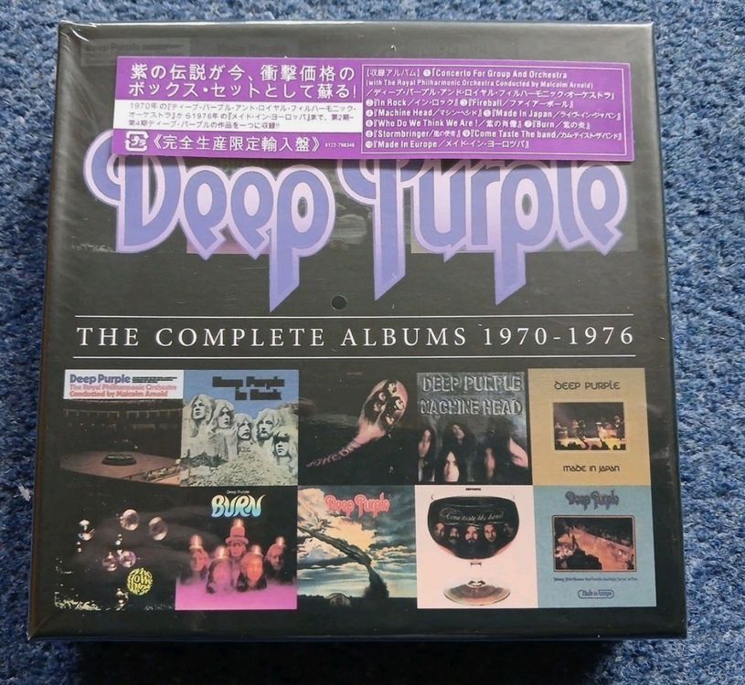 DEEP PURPLE - COMPLETE ALBUMS - 10 CD BOX (Neu (gemäss Beschreibung ...