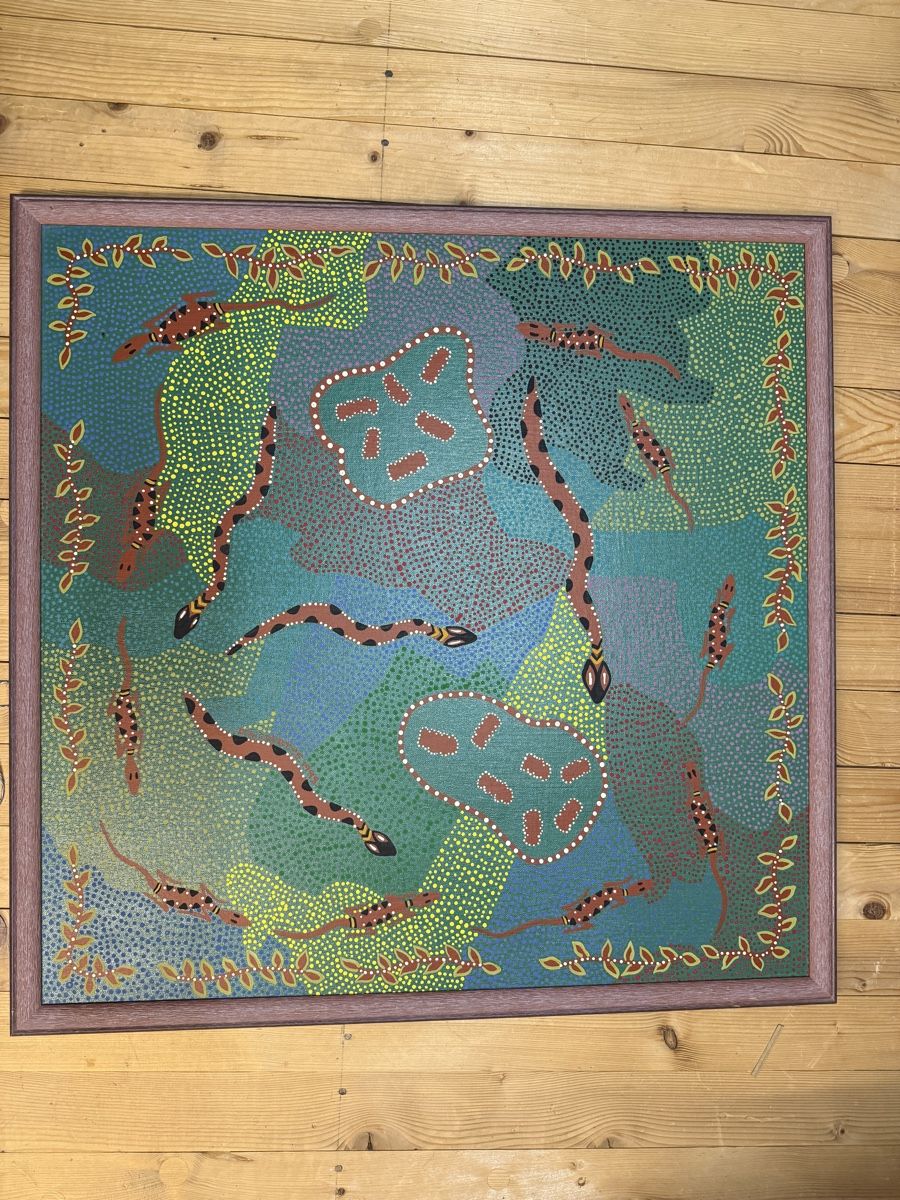 Dipinti: Aboriginal Dot Painting - Original Kunst – Usato da Hüntwangen venduto da Polarhuhn 1