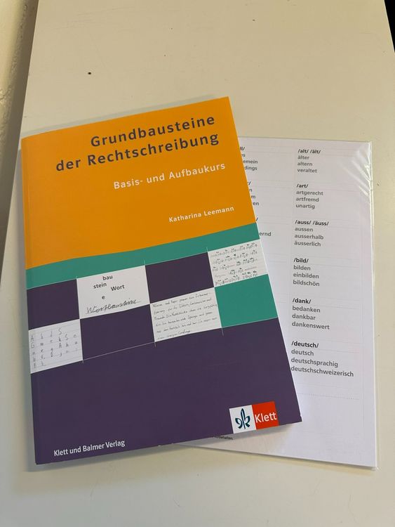 "Grundbausteine der Rechtschreibung Basis- und Aufbaukurs" | Kaufen auf