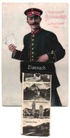 Leporello-AK Eisenach, Wartburg, Wartbur
