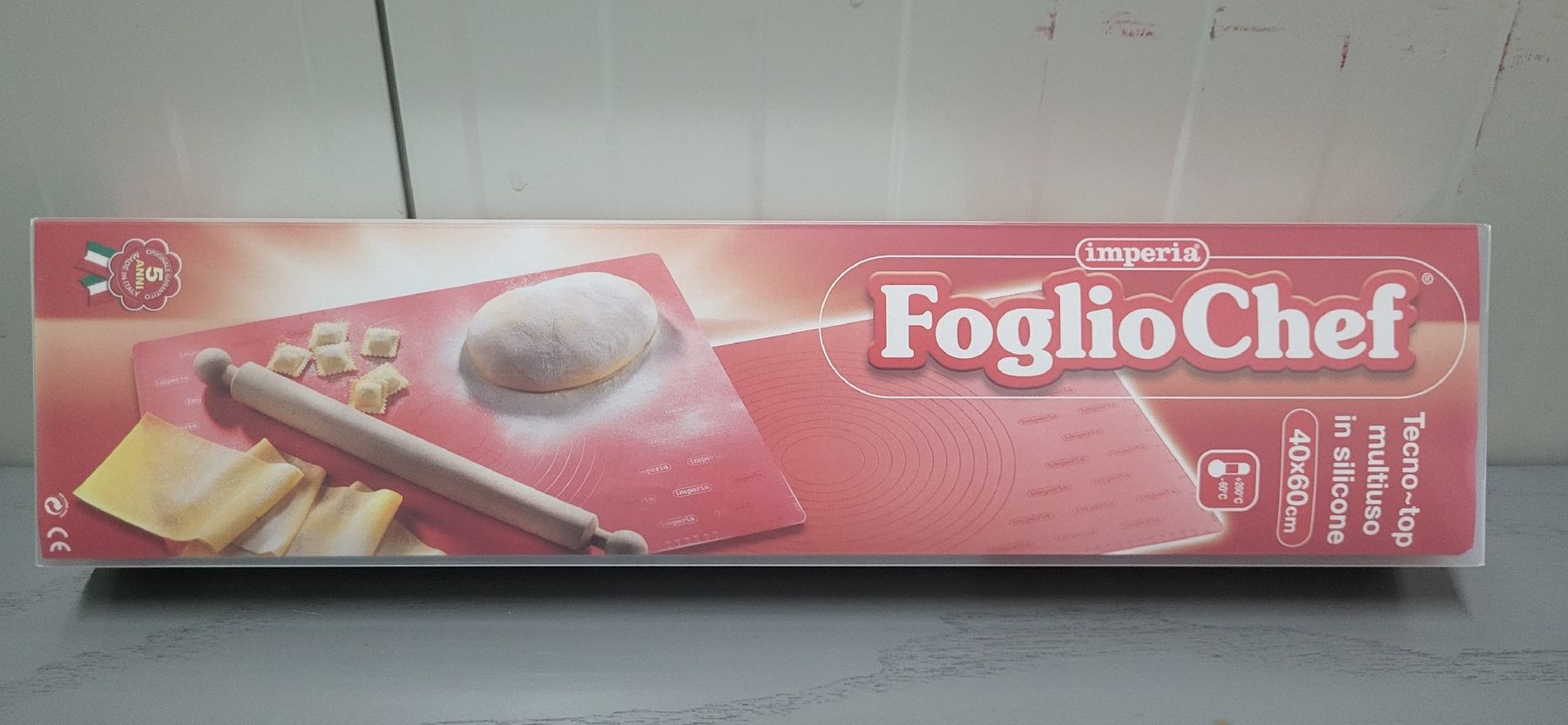 Teglie da forno: Imperia Foglio Chef Backmatte mit Wallholz - Neu – Nuovo e nell'imballaggio originale da Figino venduto da mayam63 8