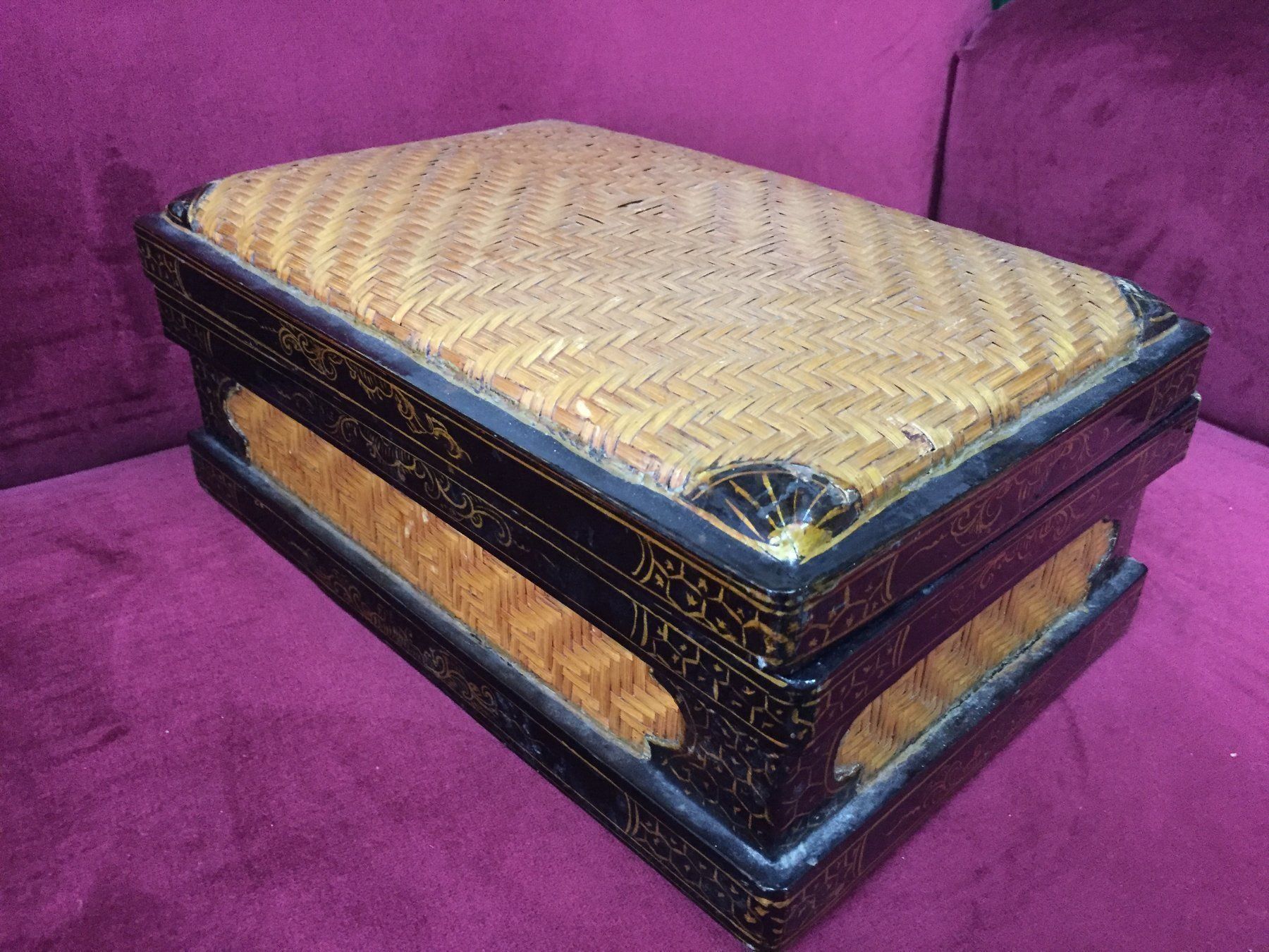 Valigie: Vintage Seltenes Korbtruhe Korbkoffer – Usato da Schaffhausen venduto da vintageville 1