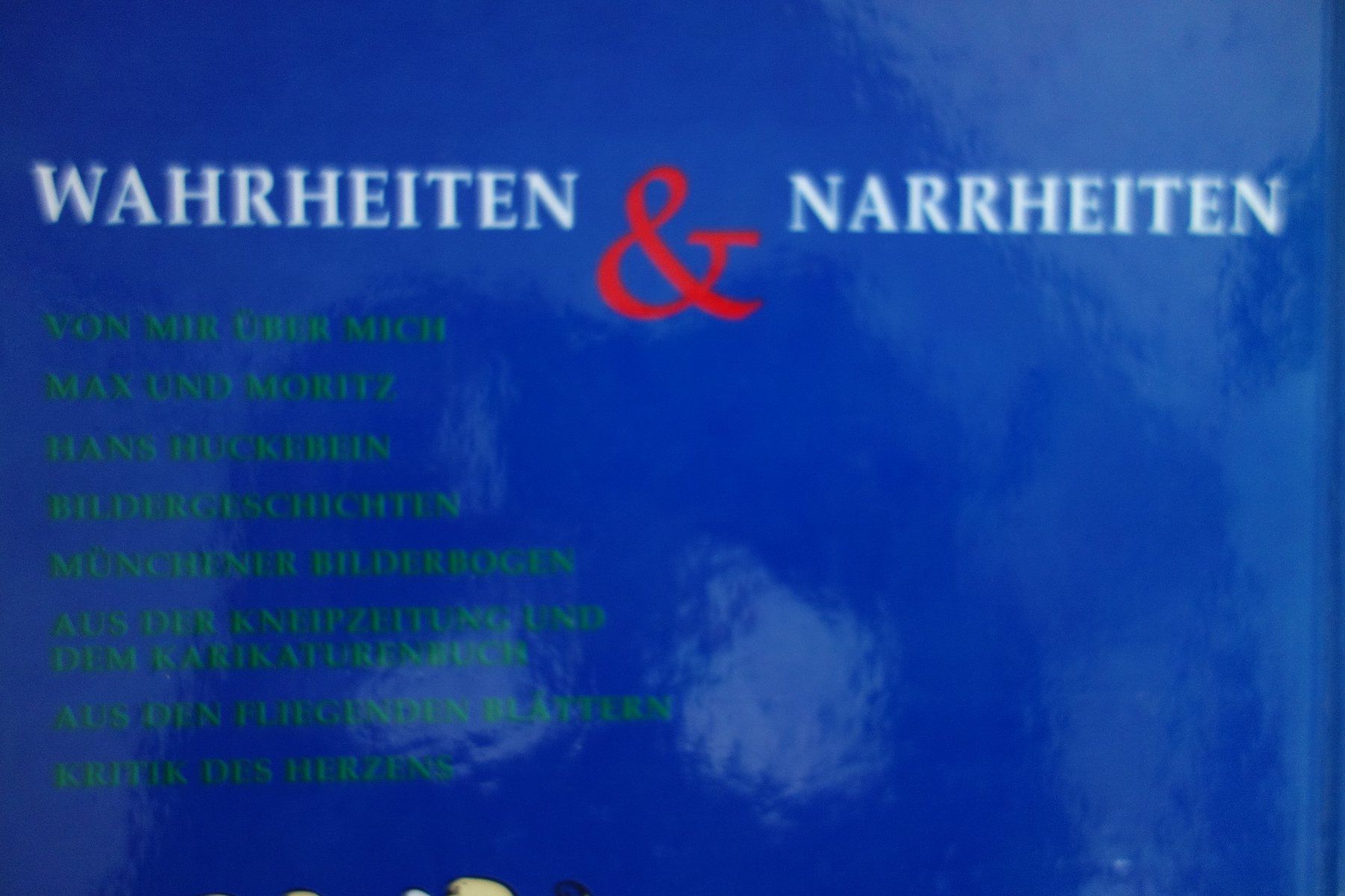 Bücher: 2 Bücher - WILHELM BUSCH - GRATIS VERSAND ! – Gebraucht aus Luzern von ron_35 6